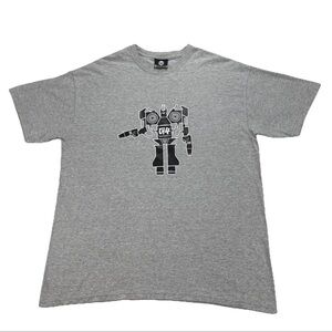 Vintage 2000s Y2K G4 TV For Gamers G4TV Promo Shirt Double Sided Sz L Nerdcore